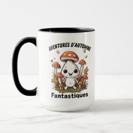 Taza Aventures d'automne fantastiques, mushroom, morel