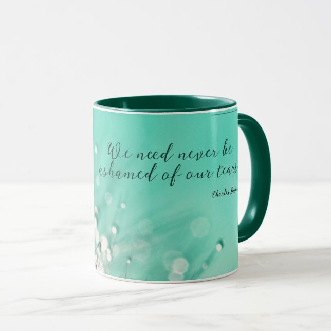 Taza Avergonzado de nuestros rasgones de Charles (Anverso derecho)
