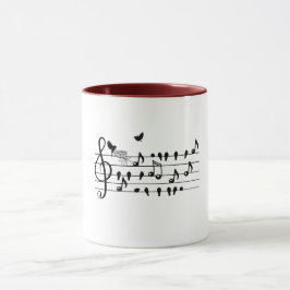 Taza aves amorosas, esperando una adición a la familia