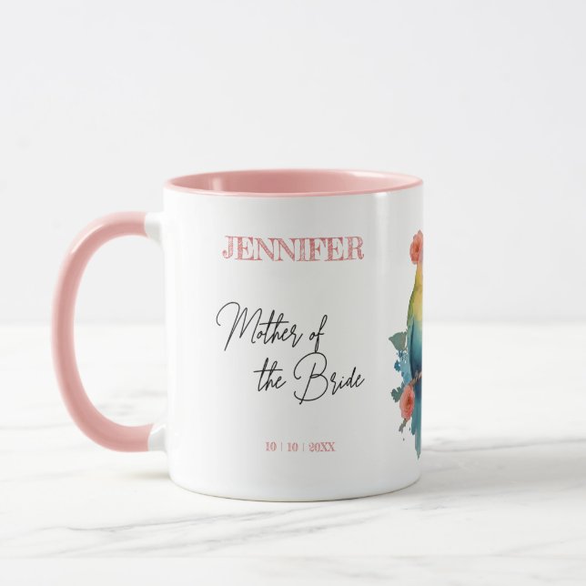 Taza Aves amorosas Madre de la novia (Izquierda)