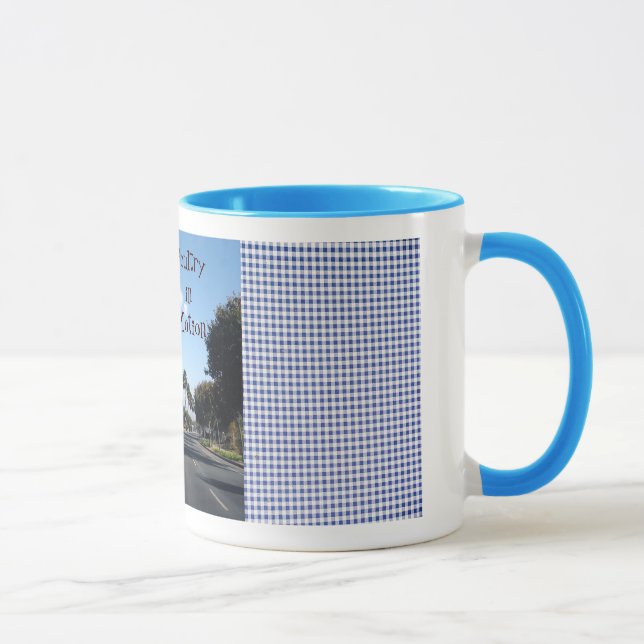 Taza Aves de corral en el movimiento (Derecha)