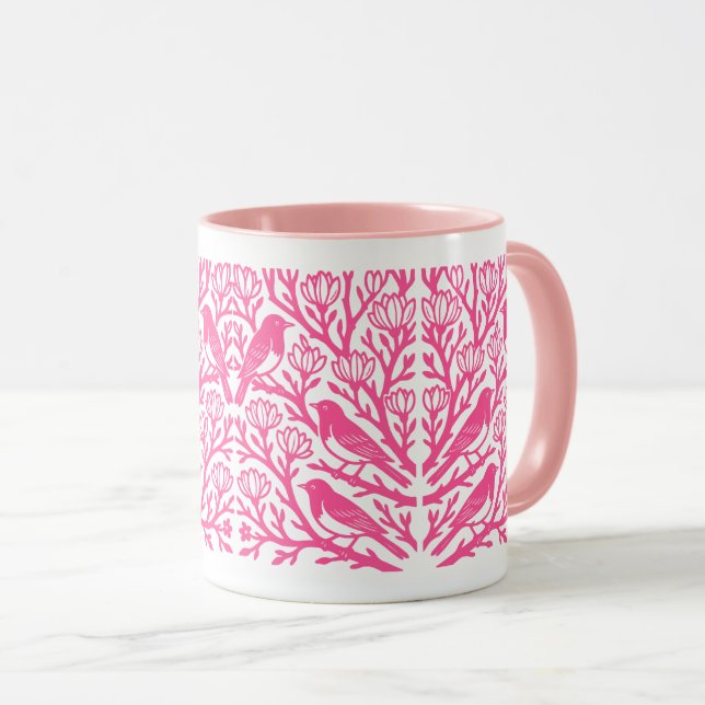 Taza Aves En Un Árbol (Anverso derecho)