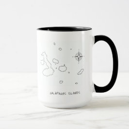 Taza Aves Galápagos Afirmaciones De Café De Dos Tones
