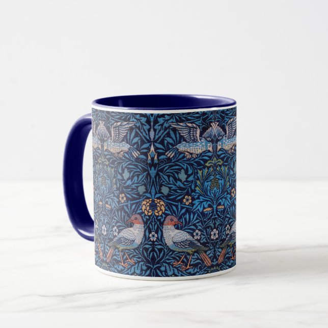 Taza Aves, William Morris (Anverso izquierdo)