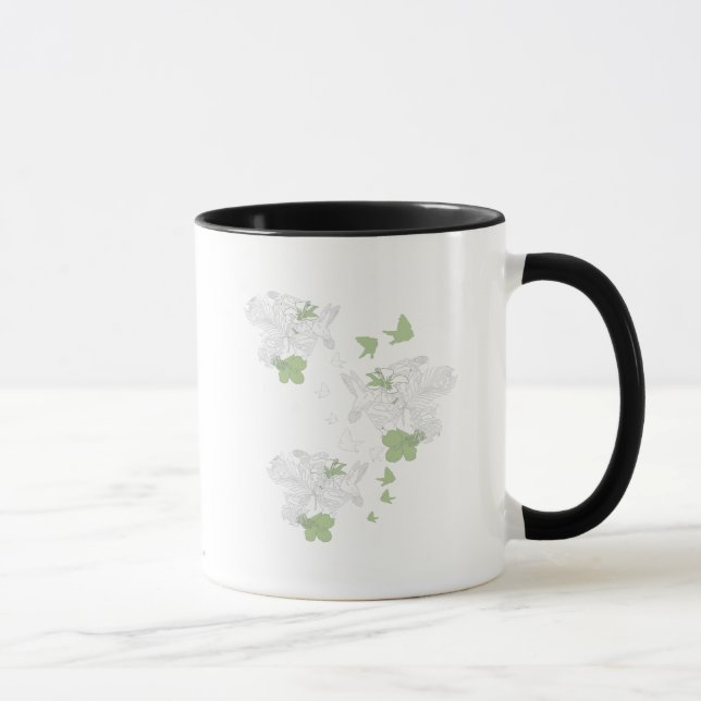 Taza Aves y plumas superchica (Derecha)
