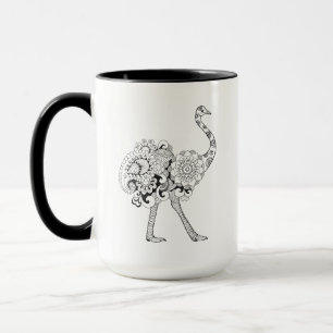 Taza Avestruz inspirada