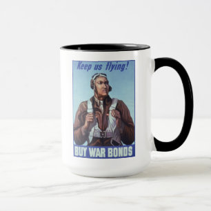 Taza Aviadores negros: Servicio militar de combate de l