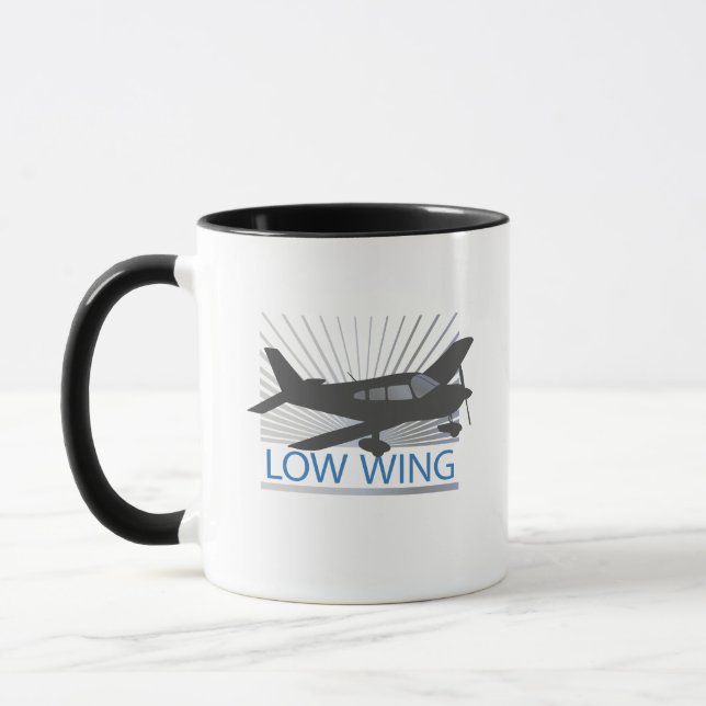 Taza Avión de ala baja (Izquierda)