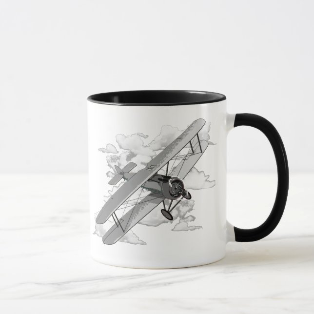 Taza Avión del vintage (Derecha)