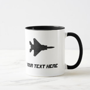 Taza Avión F15 de la Fuerza Aérea de la Fuerza Aérea de