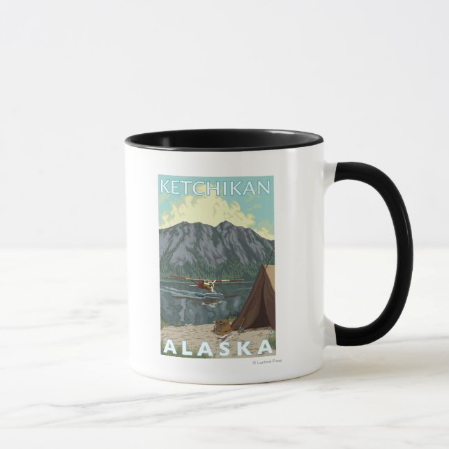 Taza Avión y pesca de Bush - Ketchikan, Alaska (Derecha)