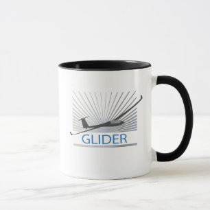 Taza Aviones de Sailplane del planeador