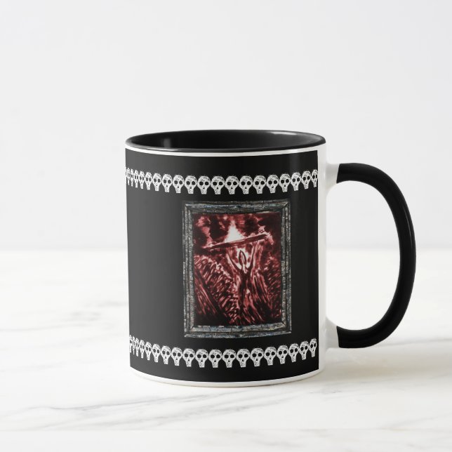 Taza Avisar al mal (Derecha)