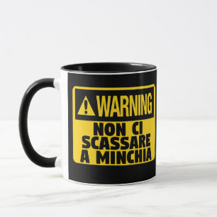 Taza Aviso a los que no son chiitas: Sicilia graciosa