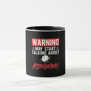 Taza Aviso de astronomía puede iniciar estrellas espaci