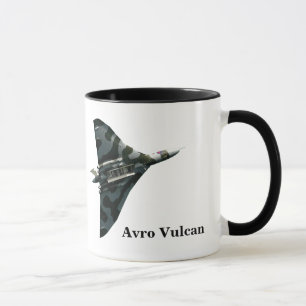 Taza Avro Vulcan Bomber con su monograma