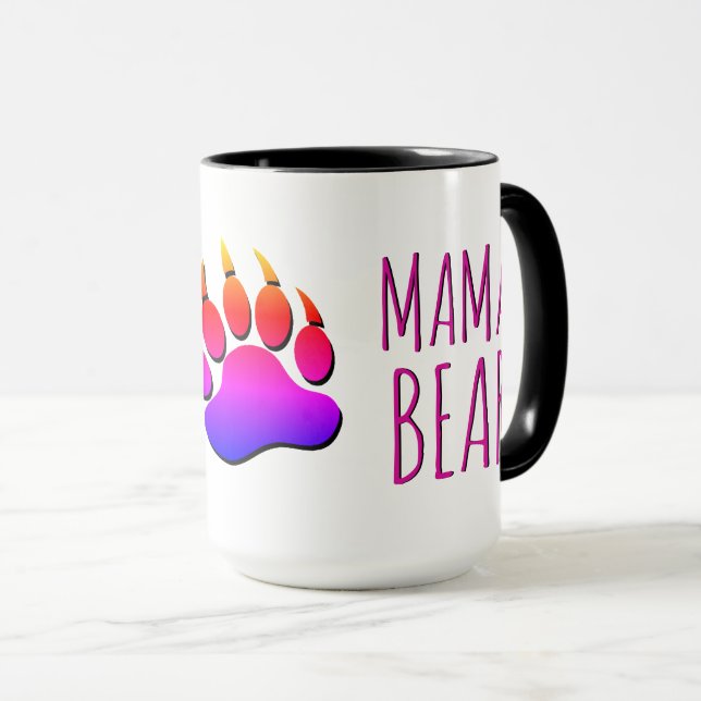 Taza Awesome Mama Bear (Anverso derecho)