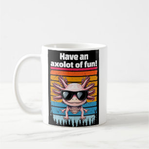 Taza Axolot De Diversión - Taza De Café Divertida