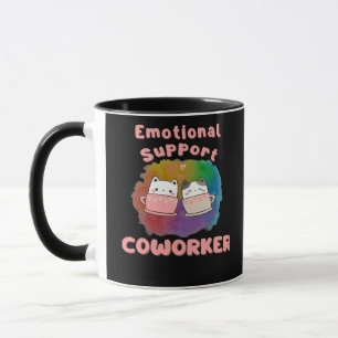 Taza Ayuda emocional Cobre de trabajo de los trabajador