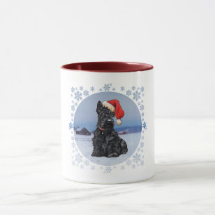 Taza Ayudante de Santa Terrier Escocés