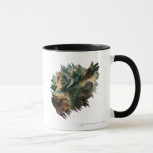 Taza Azog, Narzug, y gráfico de Bolg