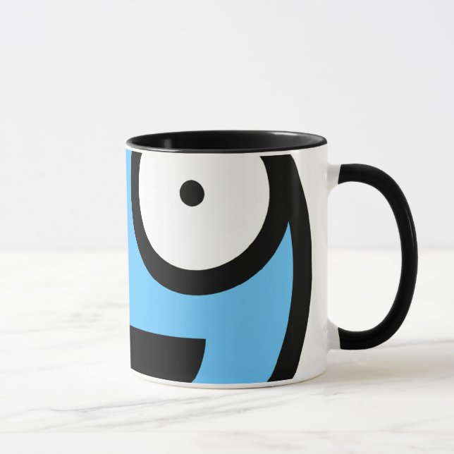 Taza azul (Derecha)