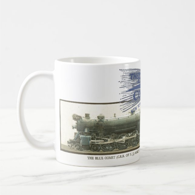 Taza azul 2 del cometa (Izquierda)