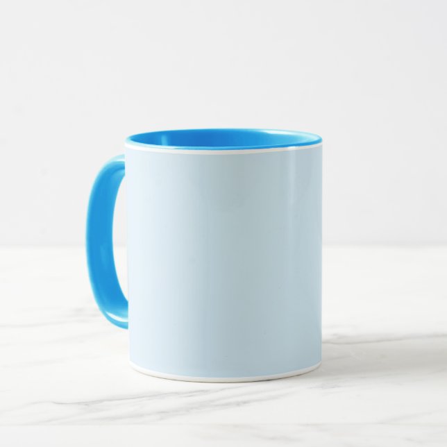 Taza Azul claro (Anverso izquierdo)