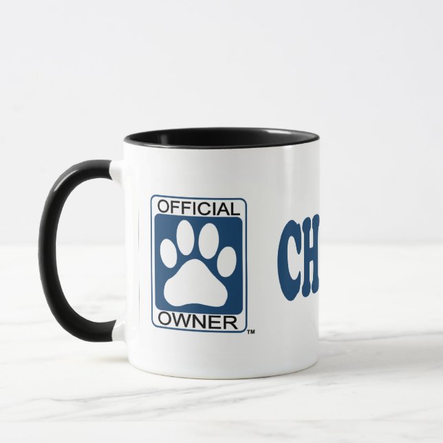 Taza Azul de Chiweenie (Izquierda)