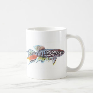 Taza azul de la imagen doble de Gularis
