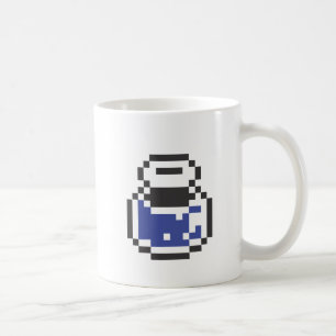 Taza azul de la poción