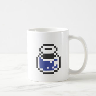 Taza azul de la poción