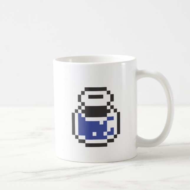 Taza azul de la poción (Derecha)