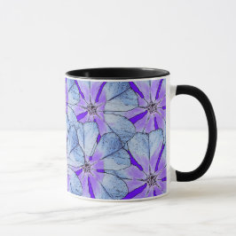 Taza azul de los Vincas