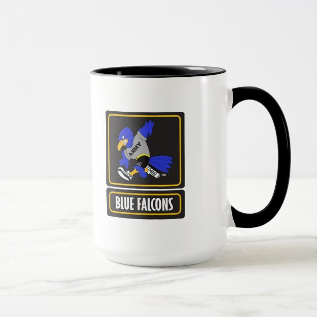 Taza azul del campanero de los Falcons (Derecha)