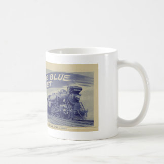 Taza azul del cometa