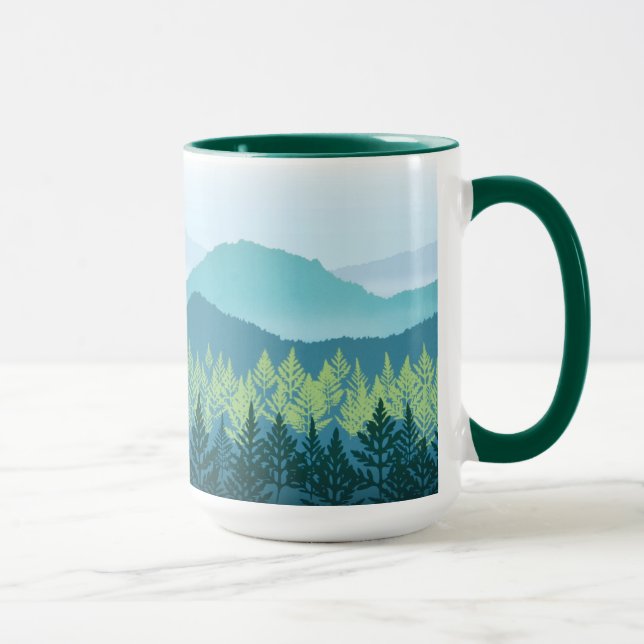 Taza azul del cuarto de niños de Ridge (Derecha)