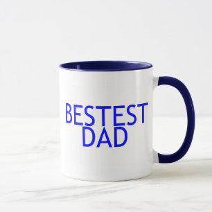 Taza Azul del papá de Bestest