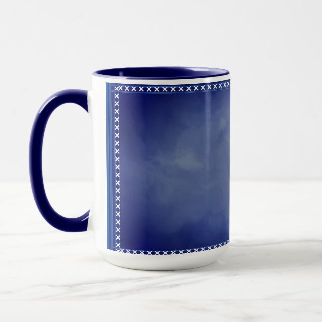 Taza Azul escocés (Izquierda)