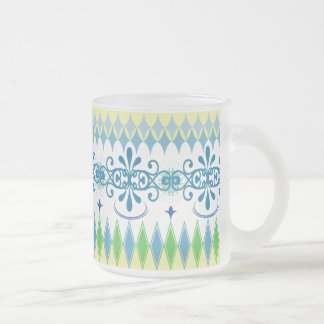 Taza azul étnica 02