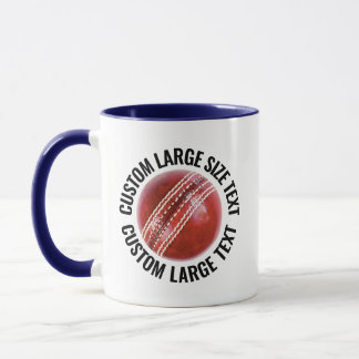Taza Azul Marino Grande Texto Combo 11oz Cricket Person