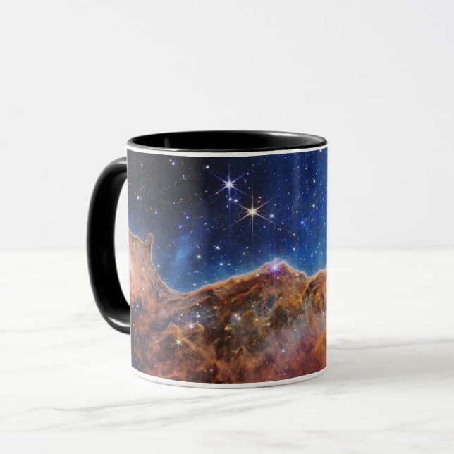 Taza Azul/Naranja Carina Nebula | JWST (Anverso izquierdo)