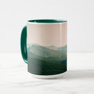 Taza Azul por las montañas