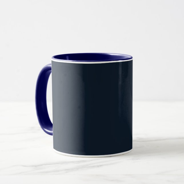 Taza Azul Profundo (Anverso izquierdo)