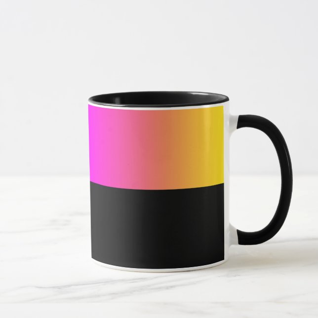 Taza B01 - Tasse mit CMYK Farbverlauf (Derecha)