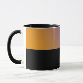 Taza B03 - Tasse mit Orange Blau Farbverlauf