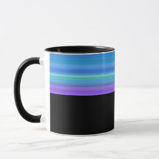 Taza B10 - Tasse mit  Violett Blau Farbverlauf 