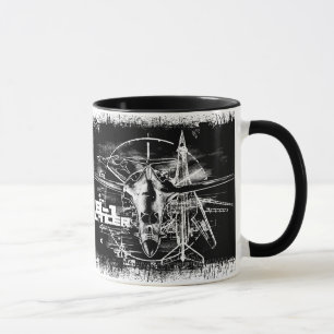 Taza B-1 Lancer 11 oz Ringer Mug