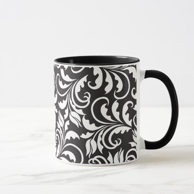 Taza b&w tulips (Derecha)
