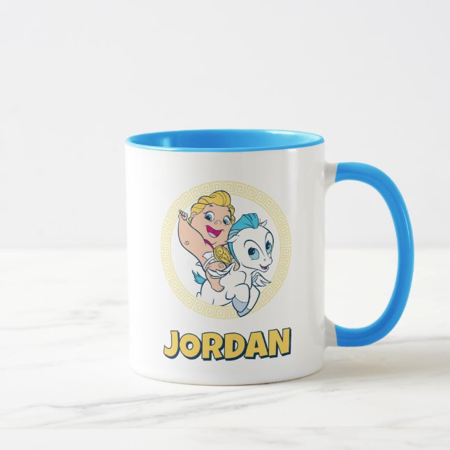 Taza Baby Hercules Riding Pegasus Mug (Derecha)
